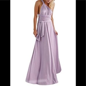 Plum Convertible Infinity Dress